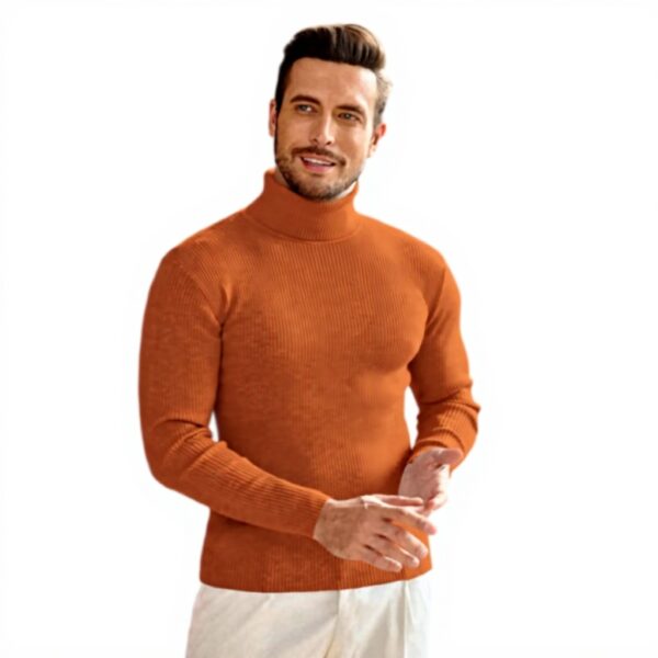 Maglione Uomo Collo Alto COOFANDY Maglia Fine Slim Fit