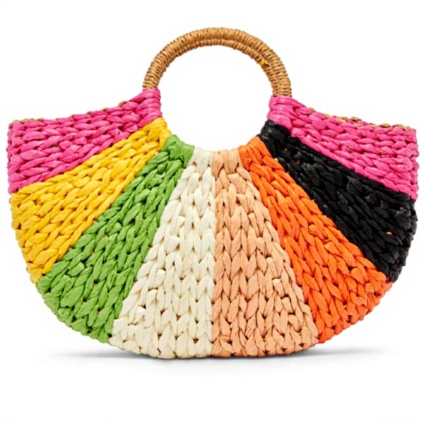 Dolce Vita Borsa a Tracolla Donna Paglia Nappa Rimovibile