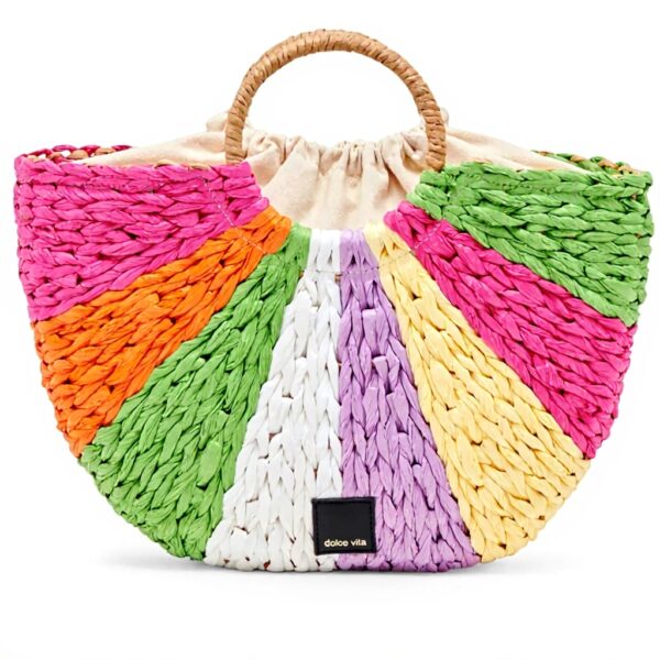 Borsa a tracolla Donna Dolce Vita Estelleb tessuto nappe