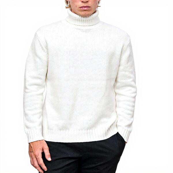 Maglione Uomo 100 Cotone Diana Studio Colori Taupe Nero