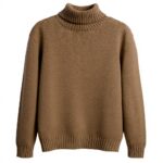 Maglione Uomo 100 Cotone Diana Studio Colori Taupe Nero