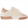Dolce Vita Zina Sneaker Donna Bianco Pelle Marrone Chiaro