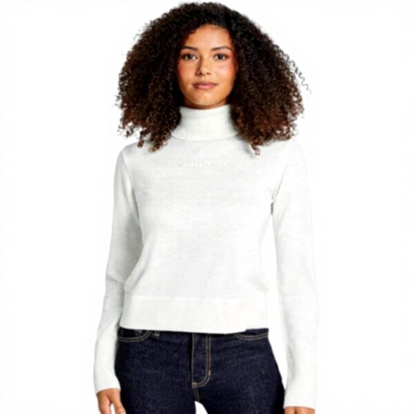 Maglione Collo Alto Guess Donna Tinta Unita W4BR15Z3HO2