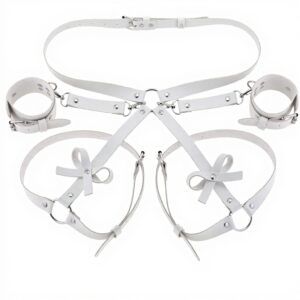 Imbracatura coscia pelle punk XAGMODSHN donne regolabile