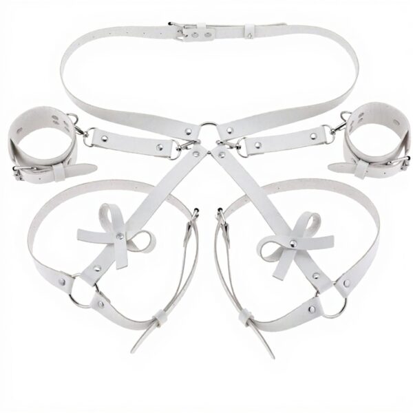 Imbracatura coscia pelle punk XAGMODSHN donne regolabile