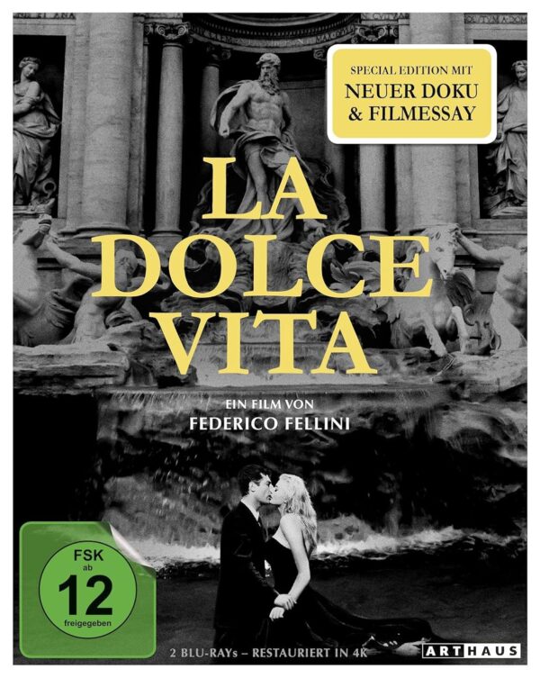 La Dolce Vita Film Fellini Special Edition Italiano Tedesco-0