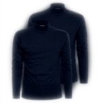 Maglione uomo Liabel lupetto cotone caldo collo alto felpato