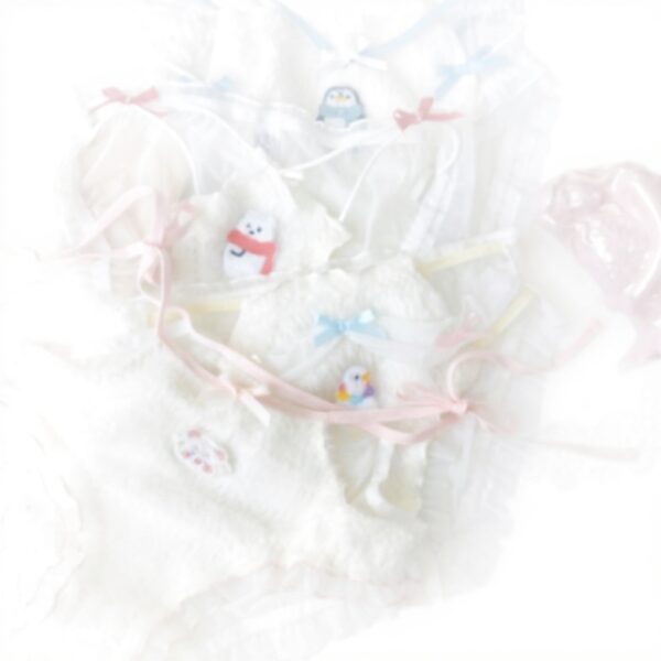 Mutandine Donna Lolitas Orsetto Peluche Intimo Morbido
