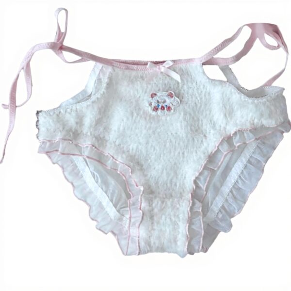 Mutandine Donna Lolitas Orsetto Peluche Intimo Morbido