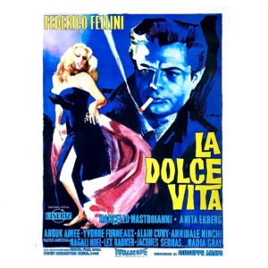 Poster La Dolce Vita GoPoster decorazione parete 70x100 cm