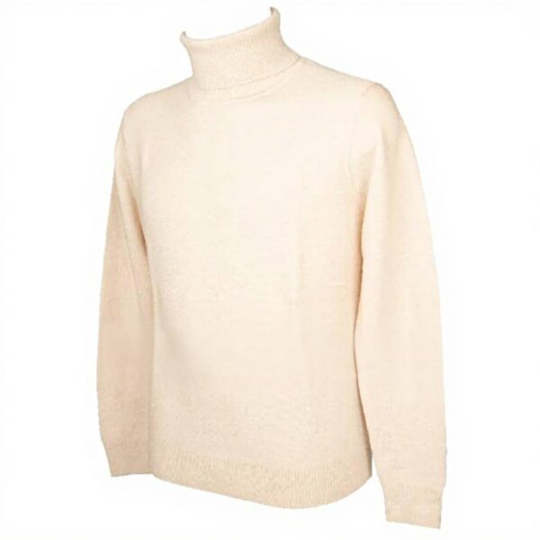 Maglione Uomo RAGNO Lana Pura Collo Roulle Ciclista