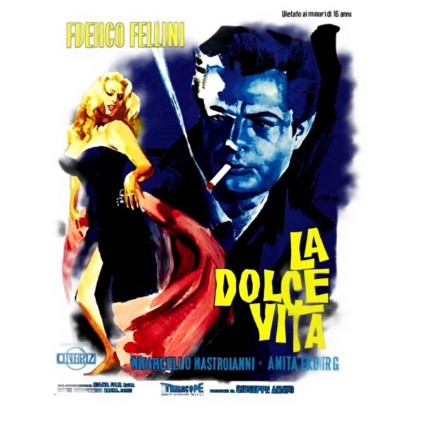 Poster su tela YANDING La Dolce Vita decorazione parete
