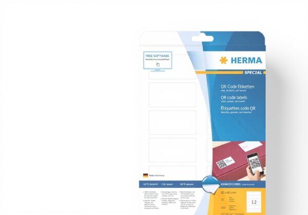 HERMA Etichette Universali 80x40 mm Bianco A4 Ufficio